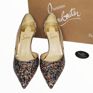 CHRISTIAN LOUBOUTIN IRIZA 70 TRES VITRAUX